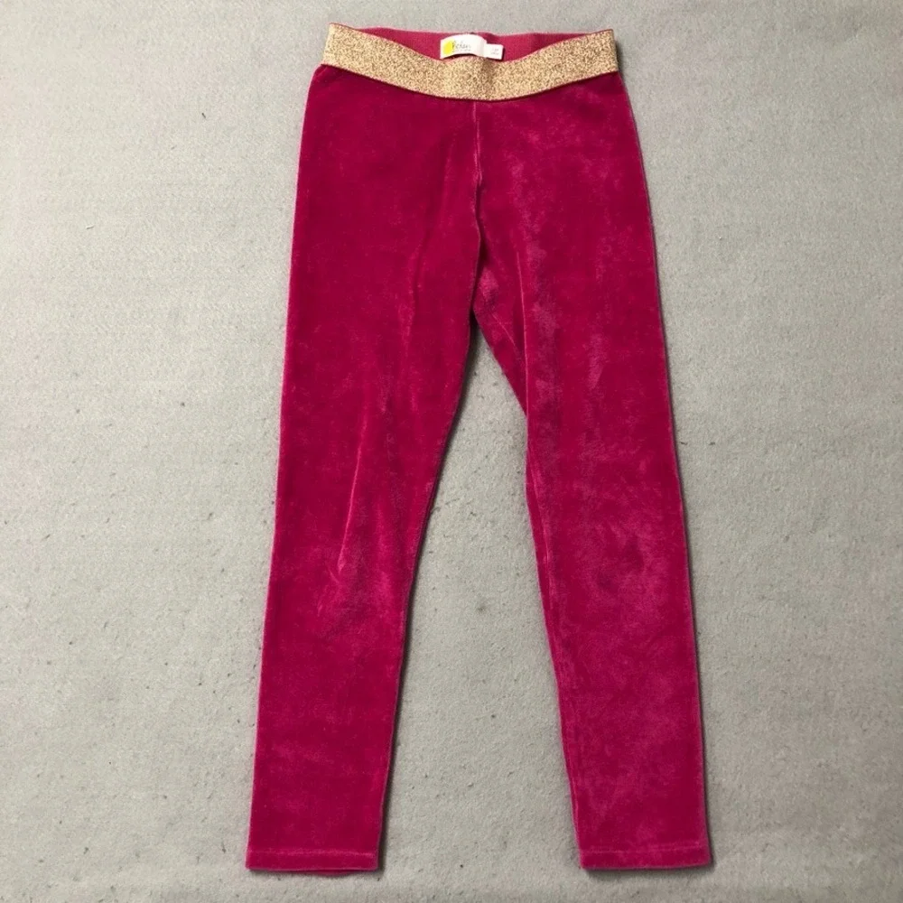 Mini Boden Clothing Lot Girls 7-8 Kids Multicolor Striped Lace Velvet Leggings‎